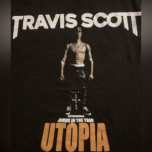 Travis Scott bootleg utopia Tour shirt
